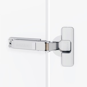 Salice Push Series 200 110° Full Overlay Push to Open Hinge with Inline Mount