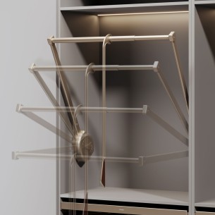 Starke Maverick Soft Close Liftable Hanger - Champagne Gold