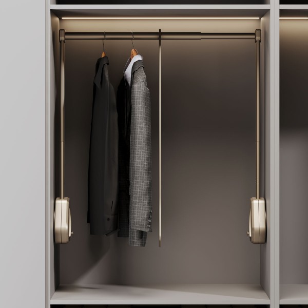 Starke Maverick Soft Close Liftable Hanger - Champagne Gold