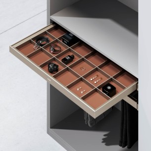 Starke Maverick Soft Close Decorations Shelf - Champagne Gold