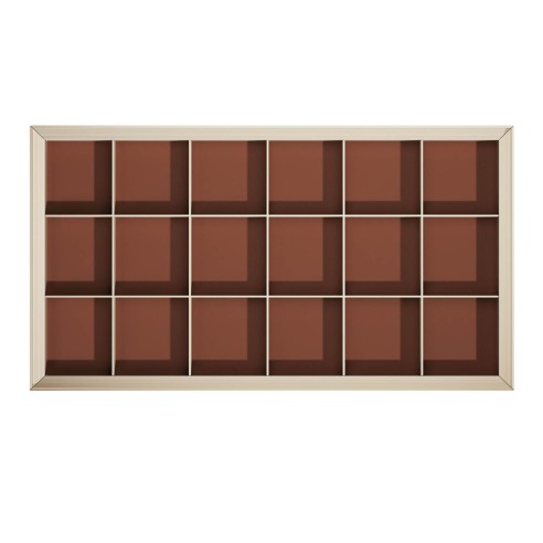 Schamfer Maverick Soft Close Decorations Shelf - Champagne Gold