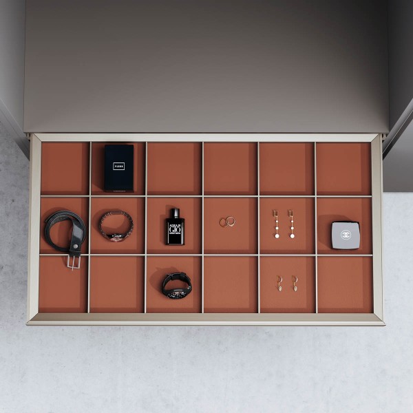 Starke Maverick Soft Close Decorations Shelf - Champagne Gold