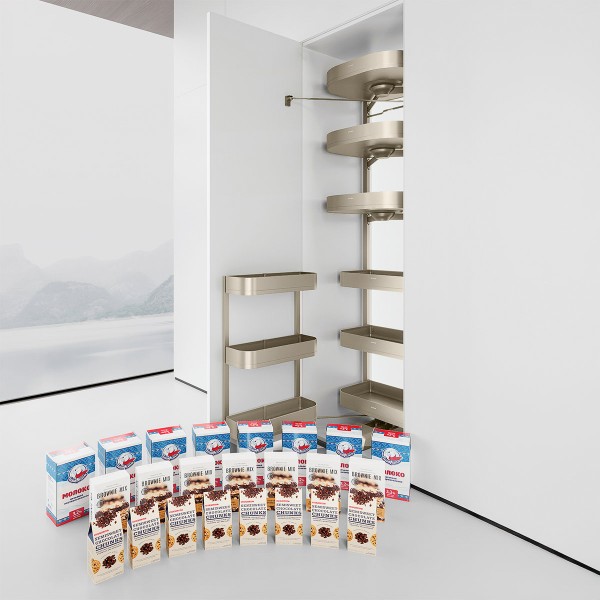 Starke Melora Rotatable Multifunctional Pantry Starke Melora Rotatable Multifunctional Pantry