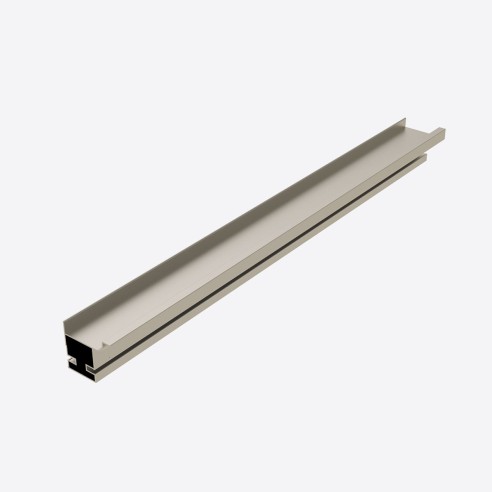 STARKE Single Door Vertical Gola Profile (Champagne Gold)