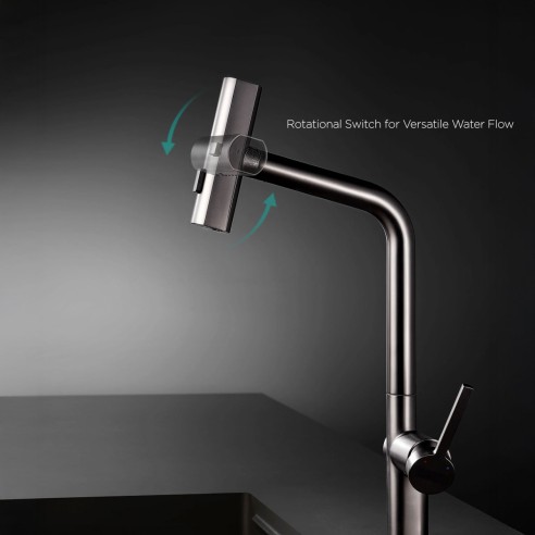 Rotational Switch for Versatile Water Flow