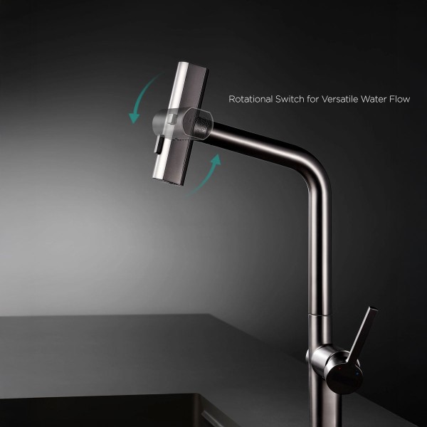 Rotational Switch for Versatile Water Flow