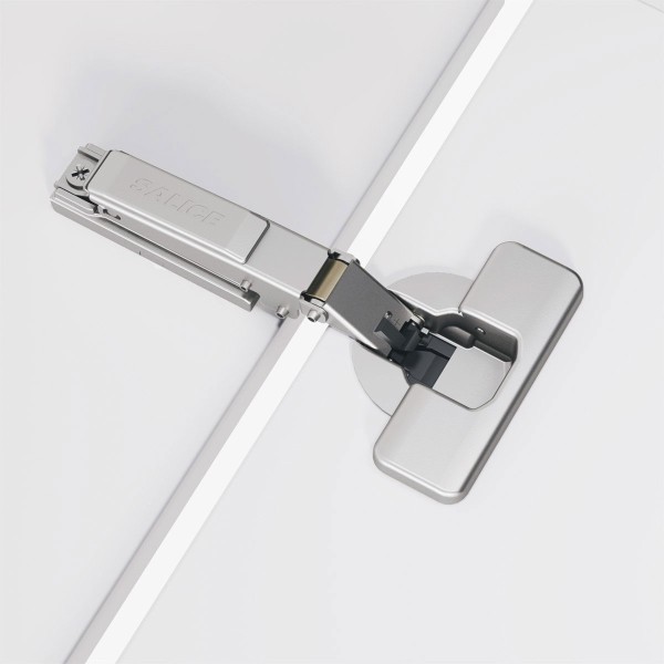 Salice Silentia+ Series 700 - 110° Full Overlay Titanium (Inline Mounting Plate Pack)