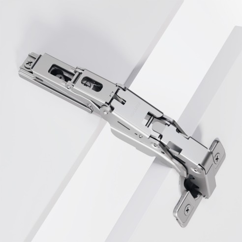Silentia+ Series 700 - 155° Opening Titanium (Inline Mounting Plate Pack)