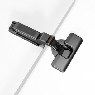 Salice Silentia+ Series 700 - 110° Half Overlay Titanium...