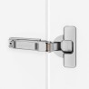 Salice Push Series 200 94° Full Overlay Push to Open Hinge with Inline Mount