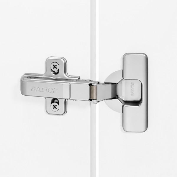 Salice Push Series 200 94° Full Overlay Push to Open Hinge with Wing Mount