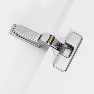 Salice Silentia+ 700 Series 45° Opening Hinge Nickel (Inline Mounting Plate Pack)
