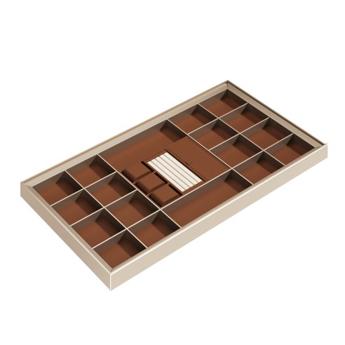 Schamfer Maverick High-end Soft Close Decorations Shelf - Champagne Gold