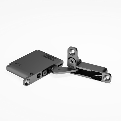 SALICE Air Series Concealed 105° Opening Hinge - Titanium