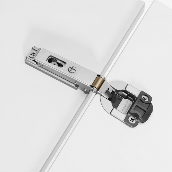 Salice Lapis Series 110° Opening Hinge Stainless Steel Cover (Inline Mounting Plate Pack)