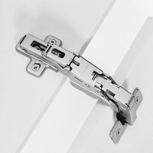 Salice Silentia+ Series 700 - 155° Opening Nickel (Cruciform Mounting Plate Pack)