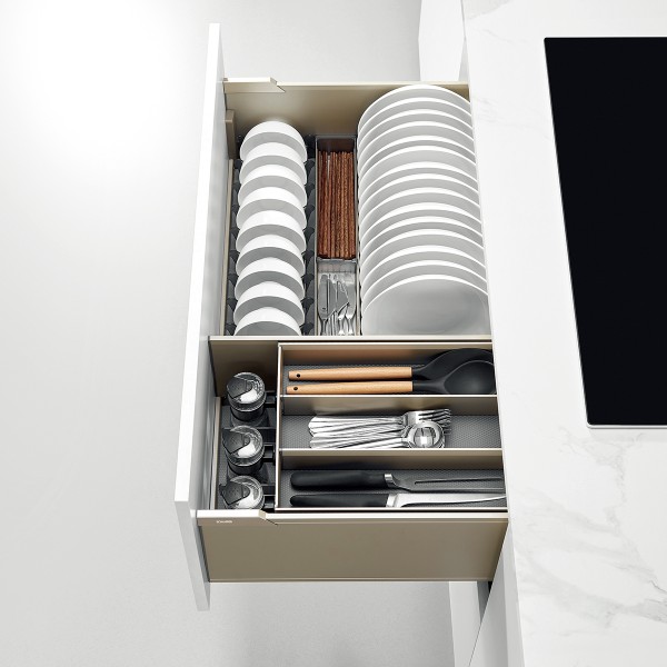 Schamfer Melora Multifunction Basket With Cutlery Tray