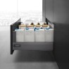 OYA Drawer Box With Glass - Aerolite Grey