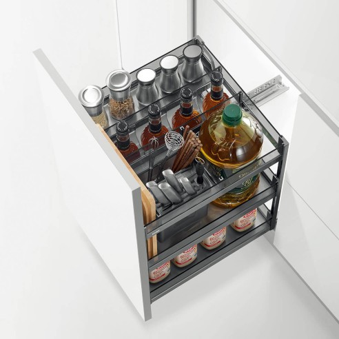 Pull-Out Basket for Seasoning (450 mm)