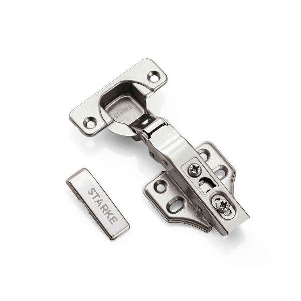 Luxuriant Series Fast Mounted One Section Force Buffering Hinge (T TYPE) - Full