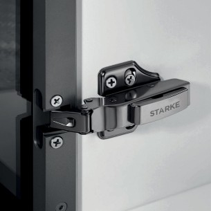 Elite Series Fixed Mounted Hinge for Narrow Aluminum Frame