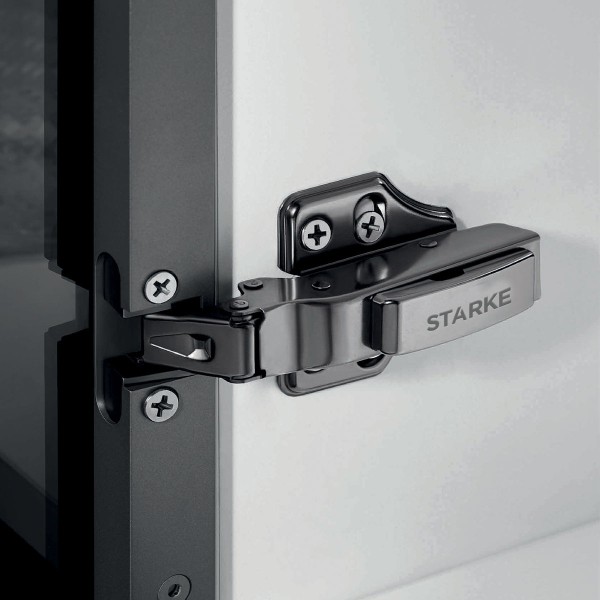 Elite Series Fixed Mounted Hinge for Narrow Aluminum Frame