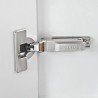 Silentia+ 700 Series 110° Half Overlay Soft Closing Hinge