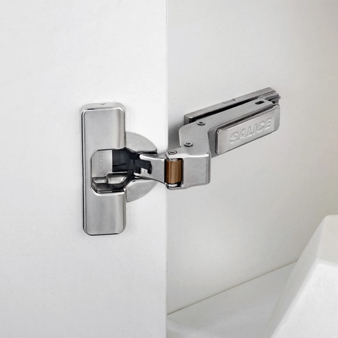 Silentia+ 700 Series 45° Full Overlay Soft Closing Hinge