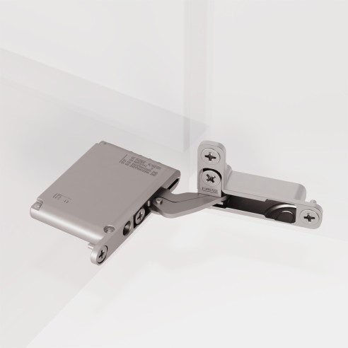 Air Soft Close Truly Concealed Hinge Nickel Finish