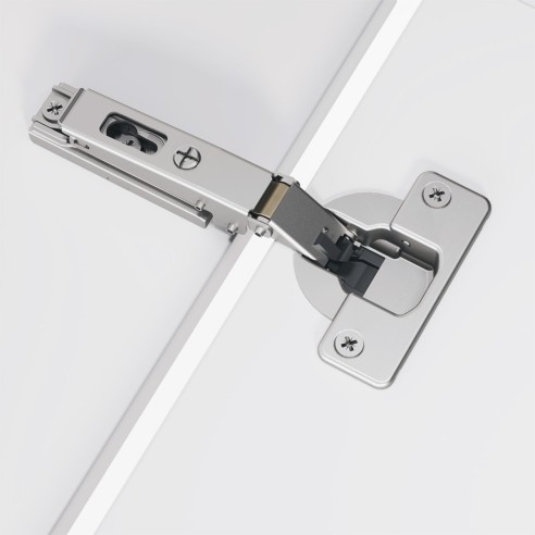Salice Silentia+ 700 Series 110° Full Overlay Hinge with Inline Mount