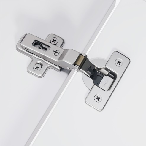Salice Silentia+ 700 Series 110° Half Overlay Hinge with Wing Mount