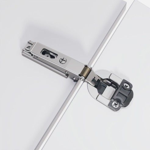 Salice Lapis Series 110° Full Overlay Hinge Black Cover with Inline Mount