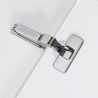 Salice Silentia+ 700 Series 110° Half Overlay Hinge with Inline Mount