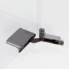 Salice Air Soft Close Truly Concealed Hinge Titanium Finish