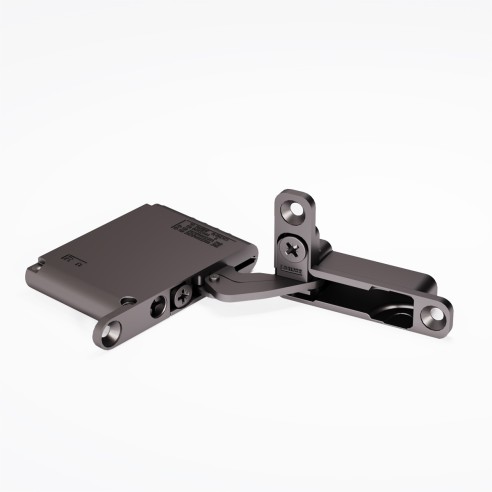 Salice Air Soft Close Truly Concealed Hinge Titanium Finish