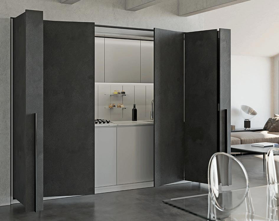 Pocket Door Open